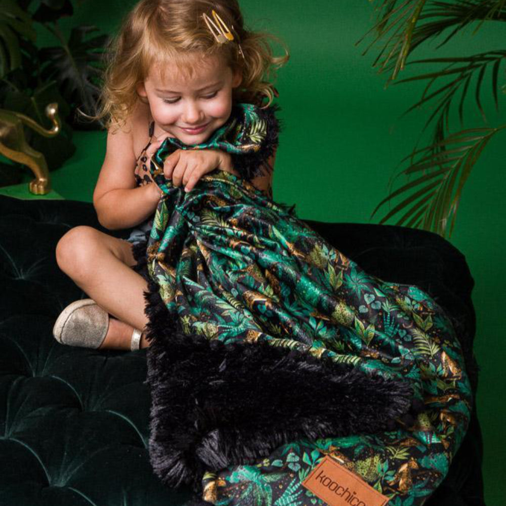 Koochicoo Baby Blanket - Jungle Roar