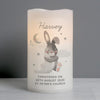 Baby Bunny - Personalised Baby LED Nightlight Candle - Junior Bambinos