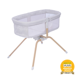 Babymore Air Motion Gliding Crib in Grey with MadeForMums Gold Award