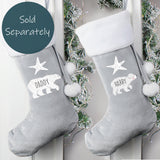 Baby Polar Bear - Personalised Christmas Stocking - Personalised Memento Company - Junior Bambinos