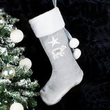 Baby Polar Bear - Personalised Christmas Stocking - Personalised Memento Company - Junior Bambinos