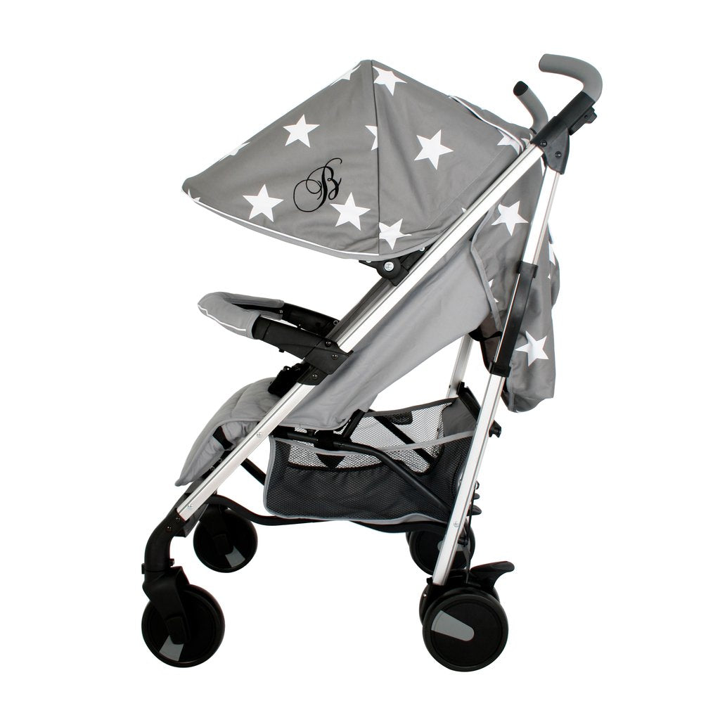 MB51 Grey Star Stroller - Billie Faiers at My Babiie