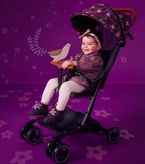 Purple stroller sale for girl