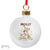 Boofle - Personalised My 1st Christmas Bauble - Personalised Memento Company - Junior Bambinos
