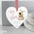 Boofle - Personalised It's a Girl Wooden Heart Decoration - Junior Bambinos