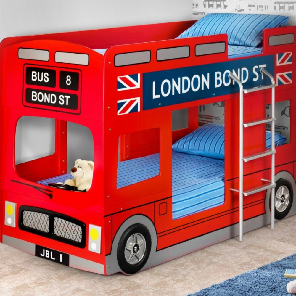 London Bus Bunk Bed - Julian Bowen - Junior Bambinos