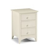 Cameo 3 Drawer Bedside Cabinet - Julian Bowen - Junior Bambinos