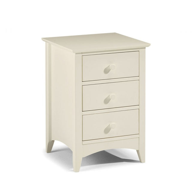 Cameo 3 Drawer Bedside Cabinet - Julian Bowen - Junior Bambinos