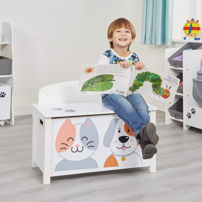 Cat & Dog Toy Box - Liberty House Toys - Junior Bambinos