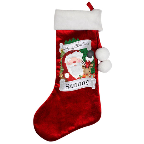 Personalised Christmas Santa Stocking - Personalised Memento Company - Junior Bambinos