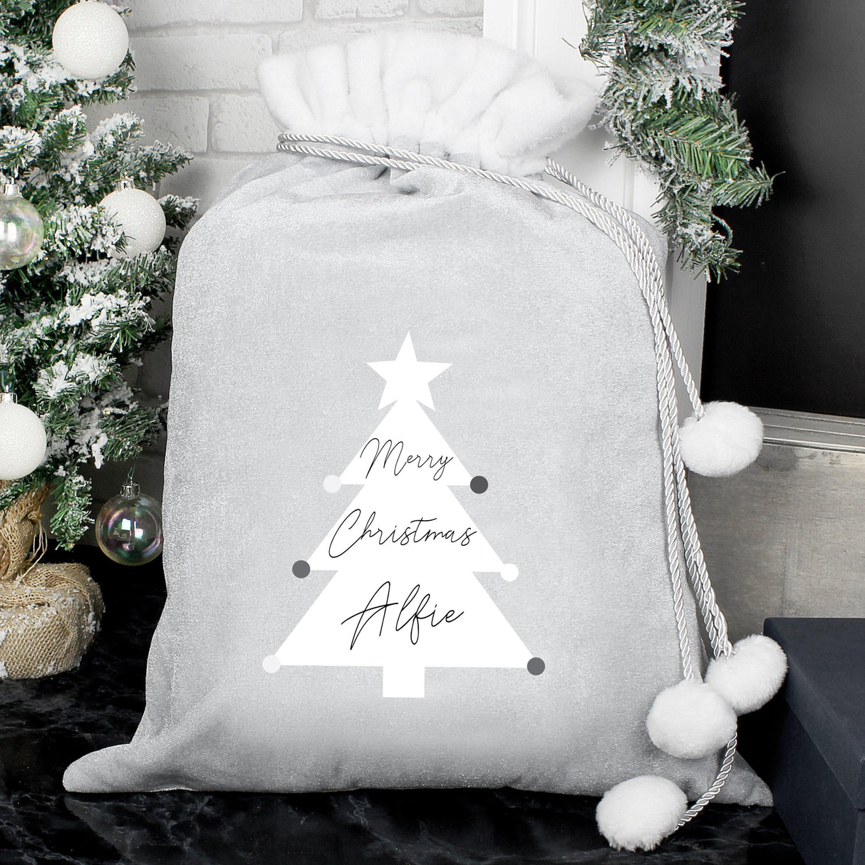 Christmas Tree - Santa Sack - Personalised - Junior Bambinos