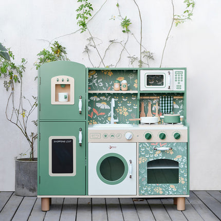 Vintage Wooden Play Kitchen