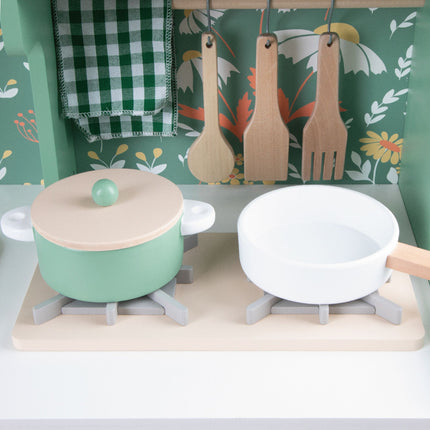 Vintage Wooden Play Kitchen