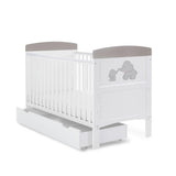Me & Mini Me Elephants Cot Bed - Obaby - Junior Bambinos