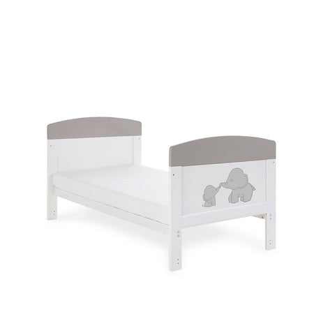 Me & Mini Me Elephants Cot Bed - Obaby - Junior Bambinos