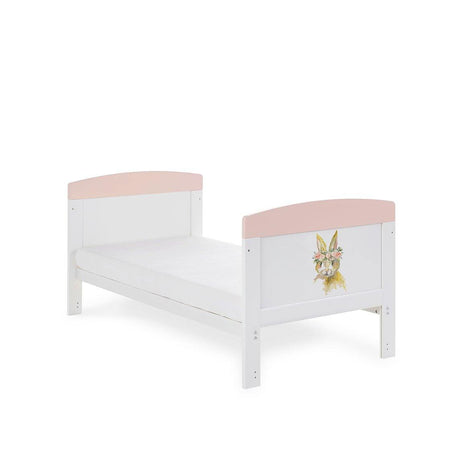 Water Colour Rabbit Cot Bed - Junior Bambinos