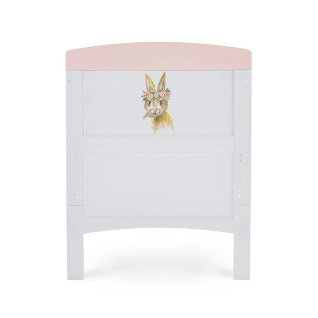 Water Colour Rabbit Cot Bed - Junior Bambinos