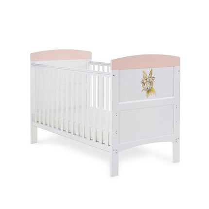 Water Colour Rabbit Cot Bed - Junior Bambinos