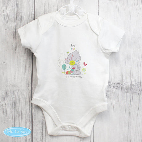 Personalised Tiny Tatty Cuddle Bug Baby Vest | 0 - 3 Months - Junior Bambinos