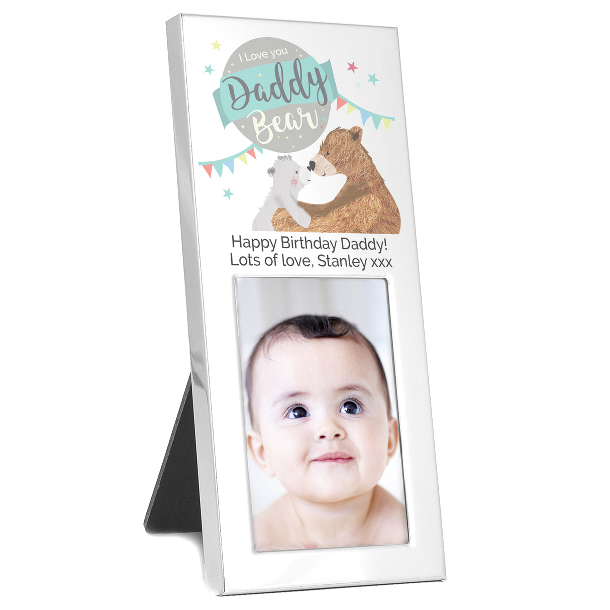 Daddy Bear - Personalised Photo Frame
