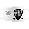 Daddy Rocks - Personalised Mug