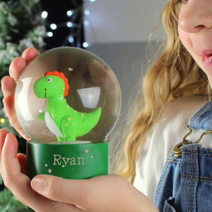 Dinosaur Snow Globe