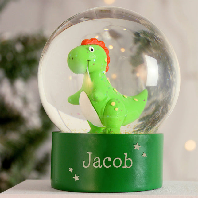 Dinosaur Snow Globe