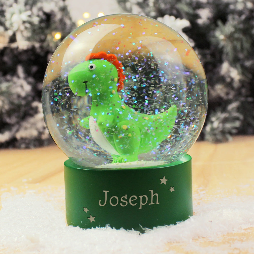 Dinosaur Snow Globe