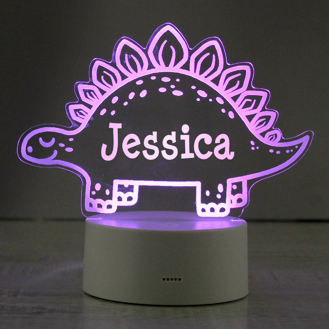 Personalised Dinosaur Nightlight