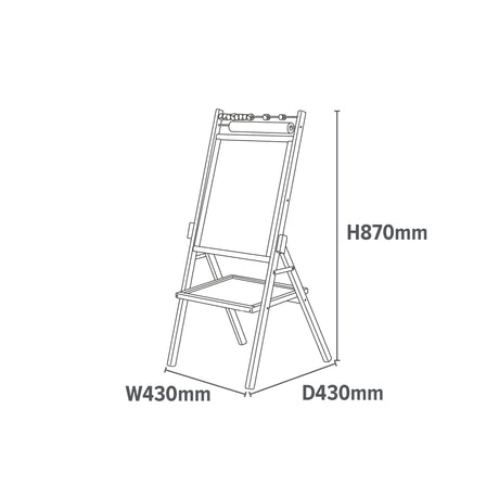 Double Sided Easel - Liberty House Toys - Junior Bambinos