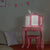 Gisele Vanity Set with Lights - Polka Dot - Pink & Gold