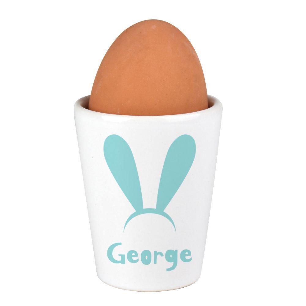 Egg Cup - Bunny Ears - Personalised - Junior Bambinos