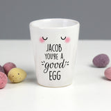 Egg Cup - You're a Good Egg - Personalised - Personalised Memento Company - Junior Bambinos