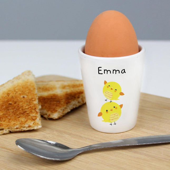 Egg Cup - Easter Chicks - Personalised - Junior Bambinos