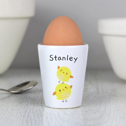 Egg Cup - Easter Chicks - Personalised - Junior Bambinos