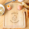 Chick Egg & Toast Board - Personalised
