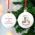 Personalised My 1st Christmas Festive Fawn Bauble - Personalised Memento Company - Junior Bambinos