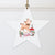 Festive Fawn - Personalised Wooden Star Decoration - Personalised Memento Company - Junior Bambinos