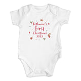 Personalised My First Christmas Vest - Personalised Memento Company - Junior Bambinos