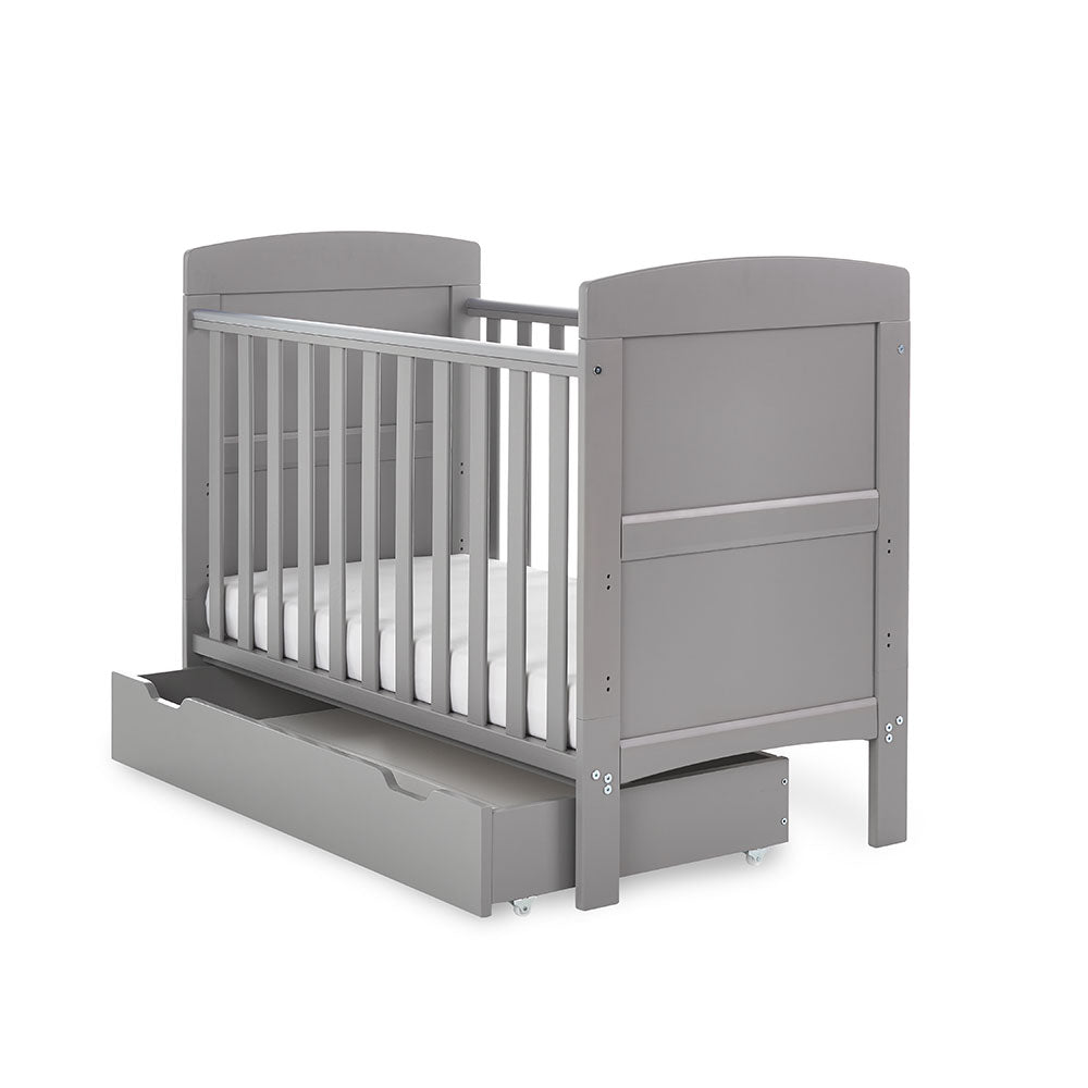 Grace Mini Cot Bed - Taupe Grey