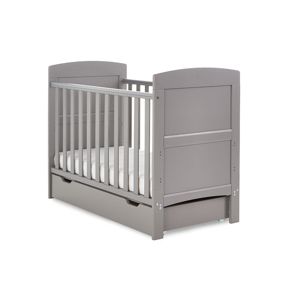 Grace Mini Cot Bed - Taupe Grey