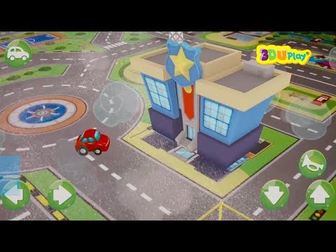 Interactive 3D Playmat - City