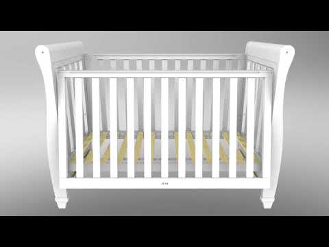 Eva sleigh best sale cot bed