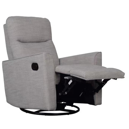 Savannah Swivel Glider Recliner Chair - Pebble