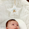 Boofle - Personalised It's a Boy Wooden Star Decoration - Personalised Memento Company - Junior Bambinos