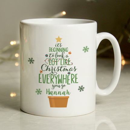It's Beginning to look a lot like Christmas - Personalised Mug