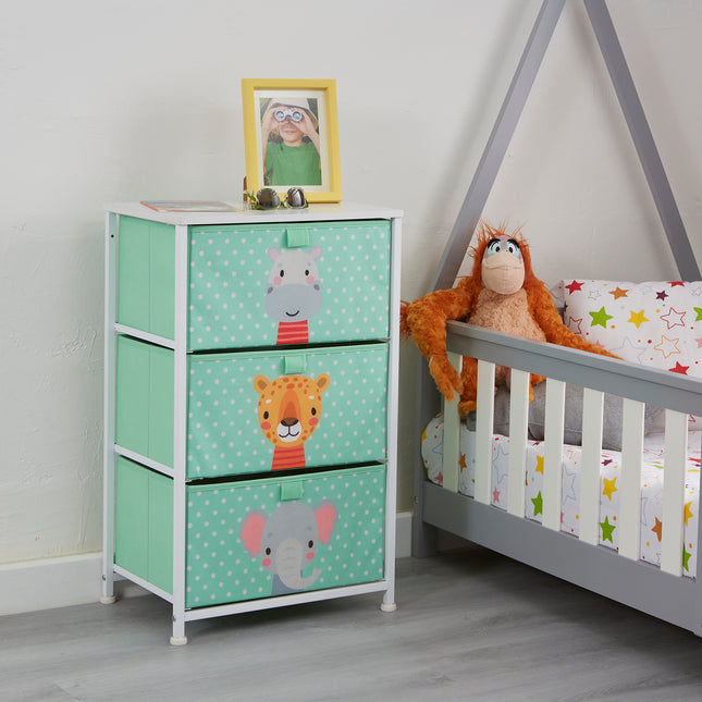 3 Drawer Storage Chest - Liberty House Toys - Junior Bambinos
