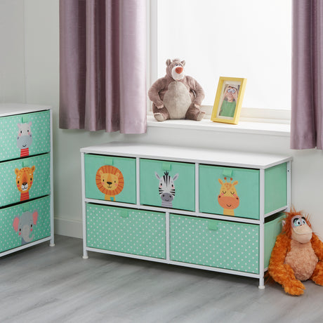 5 Drawer Storage Chest - Liberty House Toys - Junior Bambinos