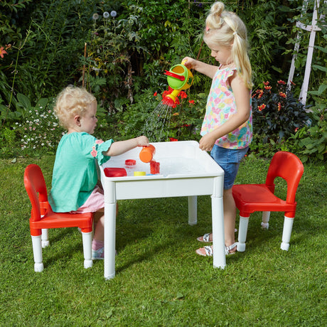 Multi Activity Table with White Board and Chalk Board - Liberty House Toys - Junior Bambinos