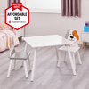 Cat & Dog White Table & Chairs - Liberty House Toys - Junior Bambinos